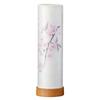 Bon Festival Lantern No. 2902S Cherry Blossom Cordless Japanese Lantern, Modern Cordless Double-Layered