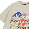 Sonic The Hedgehog Boys Group Faces Short-Sleeved T-Shirt