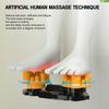 110v-240v Electric Shiatsu Foot Massager Roller Foot Massage Heating Therapy Foot Massage Machine for Relief Leg Fatigue Women/Men Gift