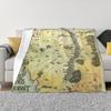 Tolkien Map Middle Earth 2647 Home Quilt For Bed Blankets & Throws Throw Blanket