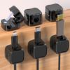 Magnetic Cable Clips Self-adhesive Adjustable Cord Holder Cable Wire Keeper Manager Home Office Desktop Cables Organizers