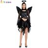 Halloween Adult Women's Clothing Dark Demon Angel Wings Suit Witch Witch Playing Costume