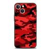 Colour Camouflage Black Camo Silicone Phone Case For iPhone 11 12 13 15 14 Pro Max X XR XS 7 8 Plus SE 2020 Luxury Black Cover