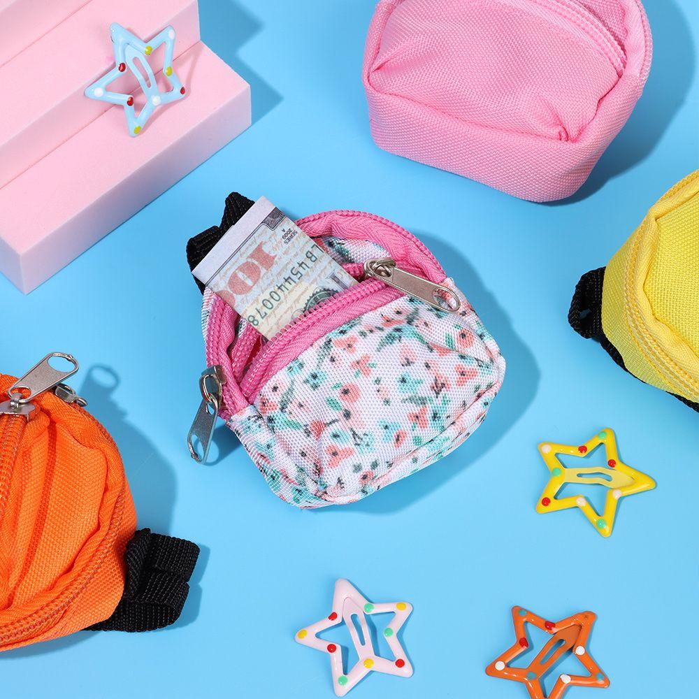 Cute Child Gift Keychain Doll Bag Rucksack Travel Case Mini Backpack