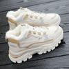 Women's Winter Warm  Thickened  Sports Shoes High Top Thick Bottom Small White Shoes Non-slip Leisure Warm Sports Shoes