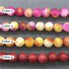 4-color Natural Persian Chalcedony Loose Beads DIY Bracelet Necklace Beads