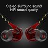V11 Wired Earphone In-ear Mega Bass 3.5mm Sports Stereo Gaming Earbud with Microphone for Outdoor