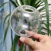 10-1pcs Plastic Watering Tool Transparent Ball Shape Self Watering Globes Drip Irrigation System for Plant Indoor Outdoor Garden