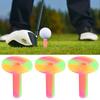 3Pcs Rubber Golf Tees Holder Practice Training Tees Training Driving Range Tees for Indoor Outdoor Backyard Homes Office