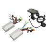 500W 25A Brushless Controller Kit Dual Drive M5 LCD Display Electric Bike Brushless Controller Kit for 24V/36V/48V Scooter
