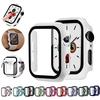 Glass+case For Apple Watch Serie 6 5 4 3 SE 44mm 40mm iWatch Case 42mm 38mm Bumper Screen Protector+cover Apple Watch Accessorie