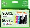 Ink Cartridges - HOME FIT TRAINING - 903XL - Pack of 4 - Compatible HP - High Print Quality