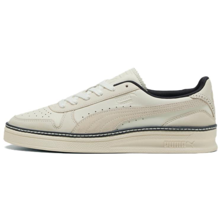 Puma Indoor Regal Grace Comfortable Versatile Low-Top Sneakers Unisex Sneakers Beige 402583-01