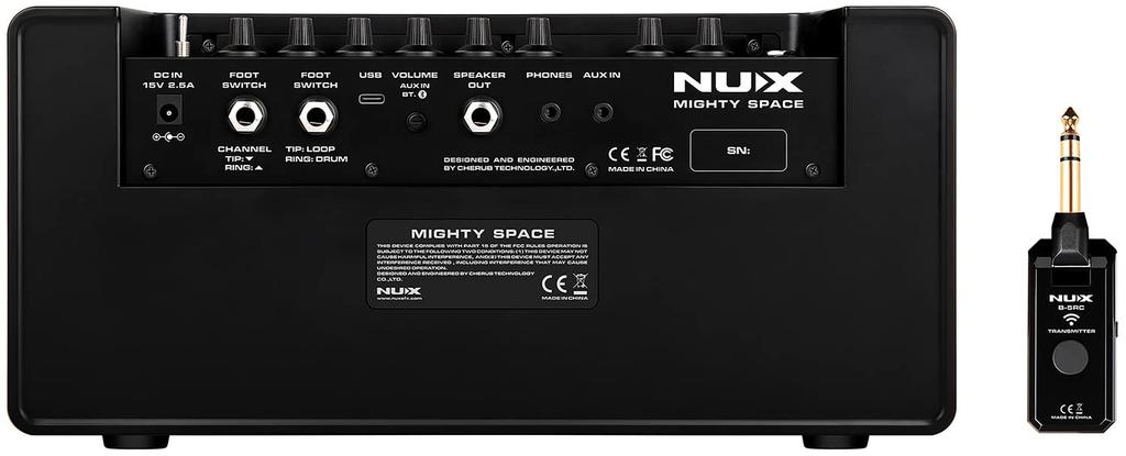 NUX Mighty Space Small Guitar Amplifier Combo Wireless Modeling Amplifier