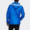 Adidas Casual Sports Hooded Jacket Men Outerwear Blue FT2834