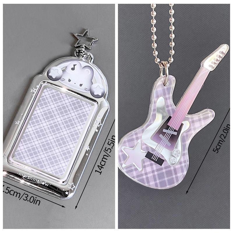 Binder Photocards Holder Mobile Phone Shape Acrylic Photo Frame Supplies Poca Holder Idol Picture Protector Stationery Supplies