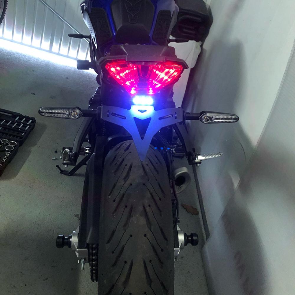 Motorcycle License Plate Holder Fender Eliminator Registration Bracket For Yamaha MT-07 MT 07 FZ07 MT07 2013-