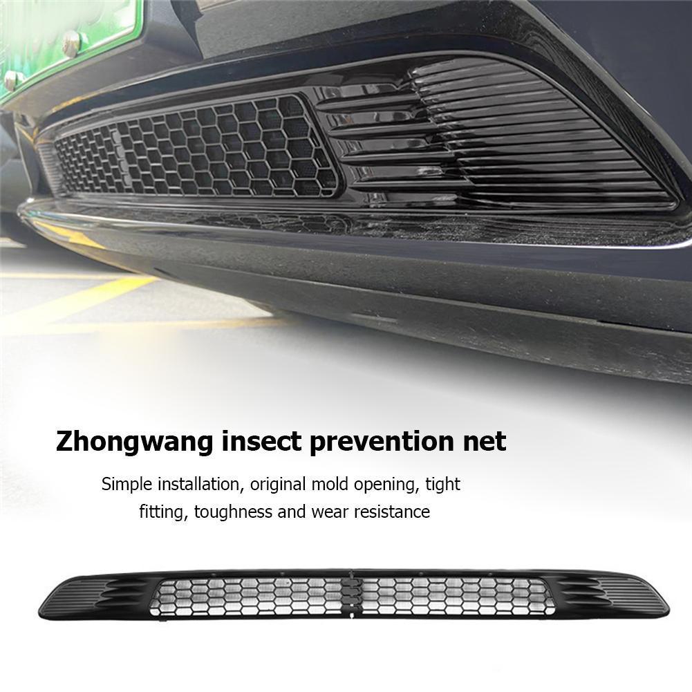 Front Mesh Grille Grid Guards Dust Proof Front Air Inlet Vent Grille Protective Cover Anti-Dust Compatible for Tesla Model Y