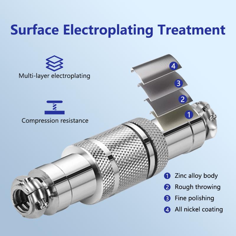 GX12 Connector 2Pin 3Pin 4Pin 5Pin 6Pin 7Pin Male & Female 12mm Panel Aviation Plug Circular Connector Socket