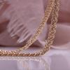 Fashion Rose Gold Necklace Matching Fashion Exquisite Girls Banquet Birthday Gift