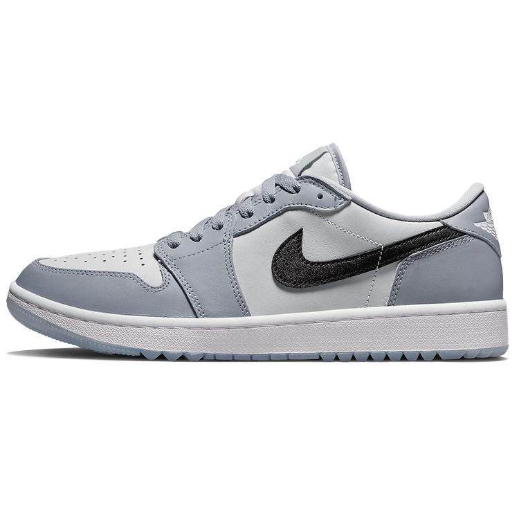 Air Jordan 1 Low Golf Wolf Grey Unisex Sneakers Photon-Dust White Black DD9315-002