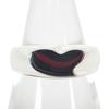 [Used] TIFFANY 925 Signet Heart Ring / Size 9 / J18-5