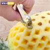 Stainless Steel Strawberry Huller Fruit Peeler Pineapple Corer Slicer Cutter Kitchen Knife Gadgets Pineapple Slicer Clips New