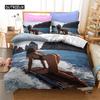 Duvet Cover Sexy Buttocks Girl Car Quilt Cover Soft Microfiber Bikini Comforter Cover for Women Teen Adults Bedroom Decoration