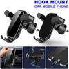 New Stand CellPhone Air Vent Clip Mount Car Phone Holder Gravity Auto Phone Bracket 360° Rotation
