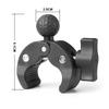 Super Clamp Mount Bracket for Handlebar Pole Base with 1 Inch 25mm Ball Head Camera Ram Mount for Gopro Insta360 DJI Accessories