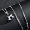 New Creative Stainless Steel Football World Cup Pendant Jewelry Personalized Necklace