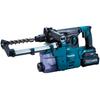 Makita 30mm Rechargeable Hammer Drill 40Vmax4Ah with 2 and Case HR008GRMXV Batteries, Charger,