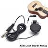 6.35MM Mono Plug Guitar Pickup 2.5m Cable Violin Pickup Clip Ukulele Mandolin Banjo Kalimba