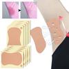 10pcs Deodorant Armpit Patch Unisex Sweat Absorbing Underarm Pad