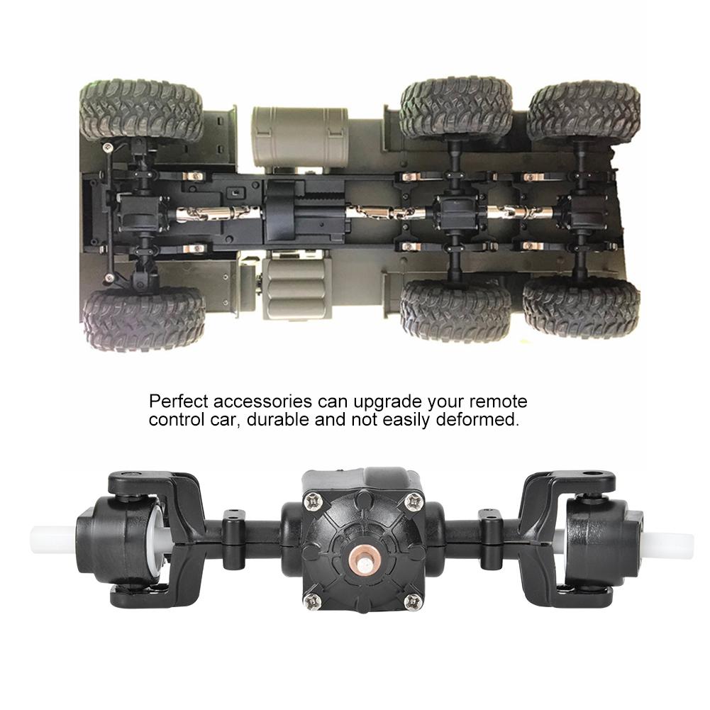 1 16 Gear Differential Axle Metal Drive Shaft Fit for FY004 Q64 Q60 WPL B36 MN77 6 Wheel RC CarFront Axle