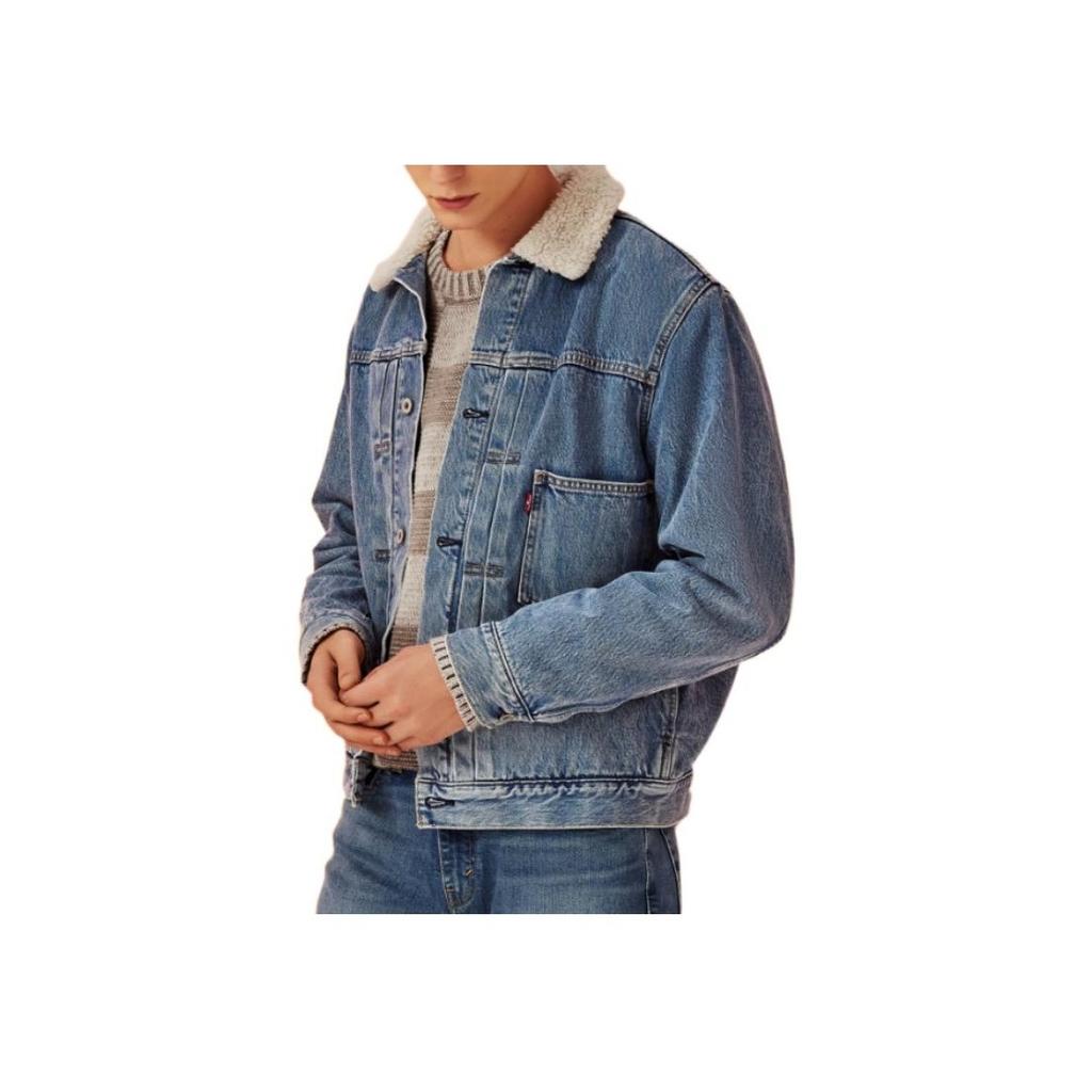 Levis Checkered Crew Neck Pullover Casual Long Sleeve Sweater Men Sweater Brown A3107-0000