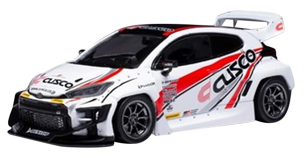 Спецификация готового продукта от International Trading ixo Toyota Pandem GR Yaris с правым рулем (КОКУСАЙ БОЭКИ) 1/43 "Куско"