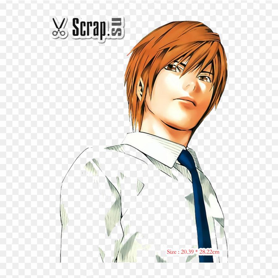 Death Note Light Yagami Near Iron On Heat Transfer Printing Vinyl Patches Sticker for Clothes DIY Appliques Washable Patches