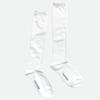 YELLOWSOCKS KNEE SOCKS WHITE
