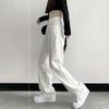 Pants Women's Autumn New White Jeans Women's Versatile Loose Straight Wide-footed Pants Casual Trousers