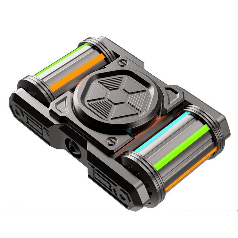 EDC Best Luminous Fidget Spinner Relieve Stress Relief Toy Antistresse Decompression Hand Metal Alloy Roller Children's Adults