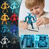Joint Movable 3d Printed Doll Toy, Creative Decompression Desktop Ornament