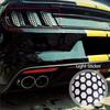 Car DIY Honeycomb Sticker Auto Rear Tail Light Lamp Car StylingTaillight Hollow Fashion Decals Decoration Wrap Film 48*30cm