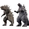 Movie Monster Series 2-Piece Set - Go (2023) and Gojira (2023) Figures, Approximately 15.5cm/13.5cm In Length