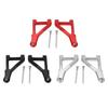 1 Pair RC Front Upper Swing Arm Aluminium Alloy Suspension Arm Upgrade Parts for 1/10 UD1002 UD1002s