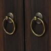 2Pc Vintage Round Ring Furniture Door Pull Handle Alloy Cabinet Knobs Handle