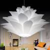 Modern DIY White Lotus Flower Ceiling Light Shade Pendant Lampshade Home Decor