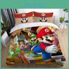 Cartoon Super Mario Single Panel Duvet Cover Set Bedding For Decor Bedroom