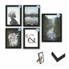 Cadre Photo Multiple - Moderne - 23 X 2 X 28 Cm - Noir - MDF - Plus De 10 Photos