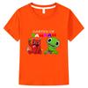 Hot Game Garten of Banban Print Cartoon Kids T-shirt Girls Clothes Boy Girl Short Sleeve100%Cotton T Shirt Tops Y2k Kids Clothes